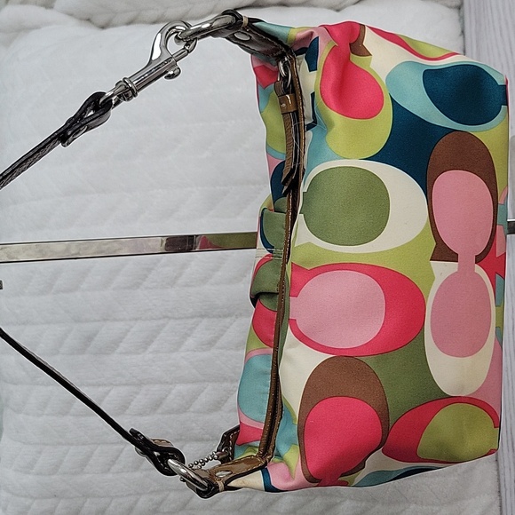 Coach Scarf Print Y2K Women's Mini Bag - Picture 5 of 9